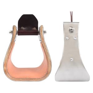 Monel 4-in Stirrups  Martin Saddlery